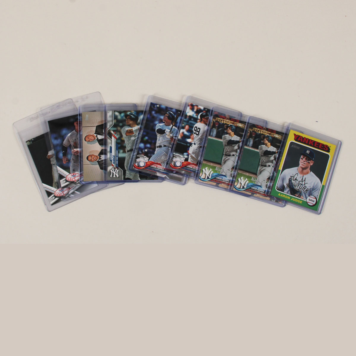Aaron Judge Card Lot New York Yankees 9 Incl. (2) 2017 Topps Rookies RC, All-Star etc.