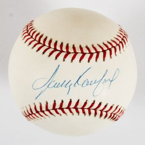 Sandy Koufax Signed Baseball L.A Dodgers - COA PSA/DNA