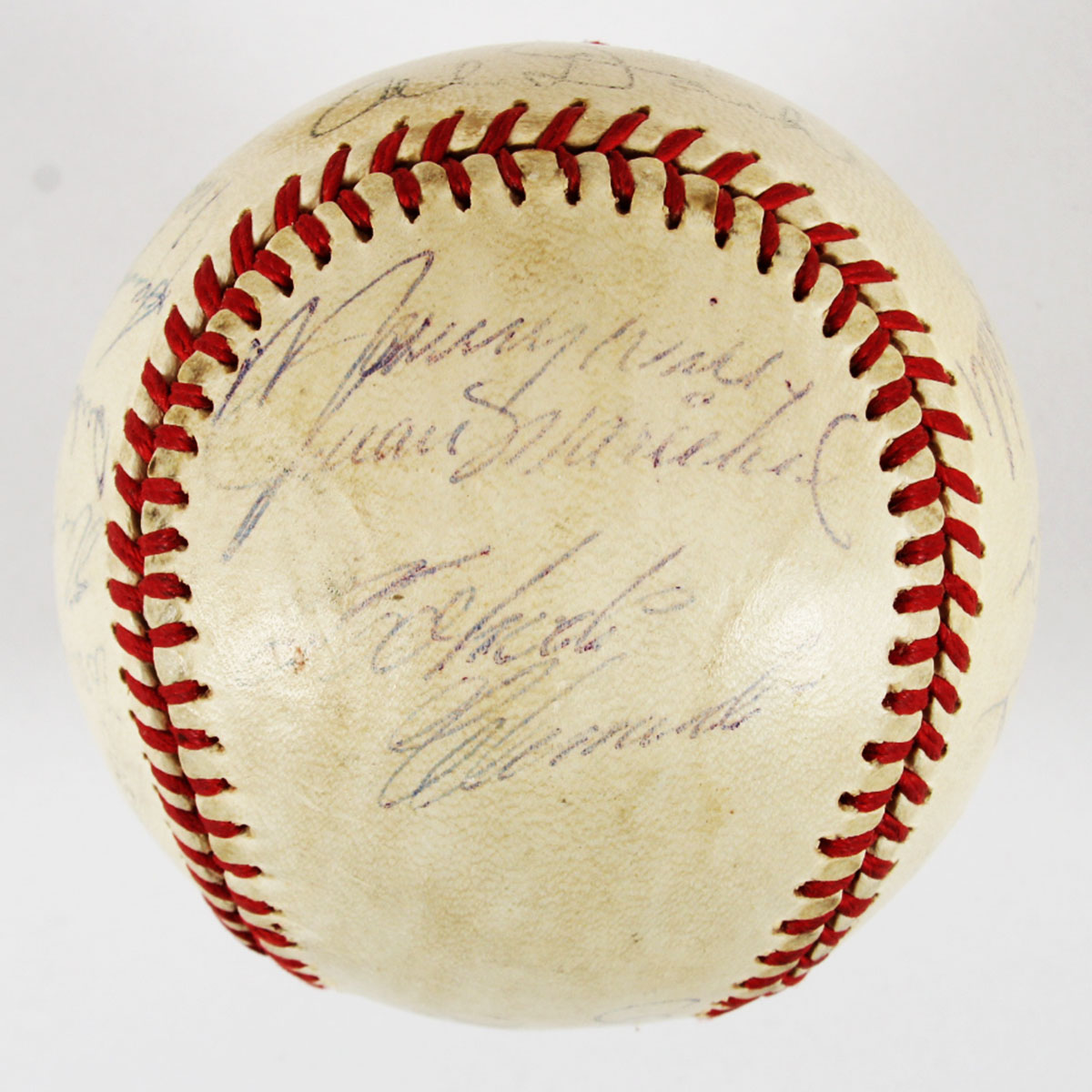 1963 All Star Team Signed Ball Roberto Clemente, Sandy Koufax, etc. – COA PSA/DNA