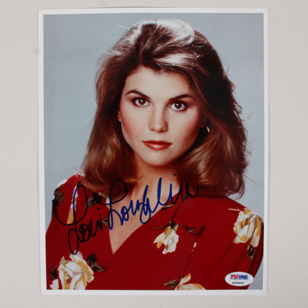 Lori Loughlin Signed Photo 8x10 Full House - COA PSA/DNA