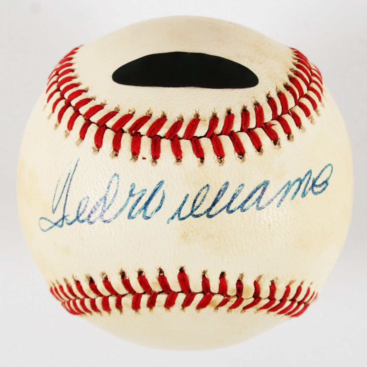 Ted Williams Signed Baseball Red Sox - COA PSA/DNA Graded