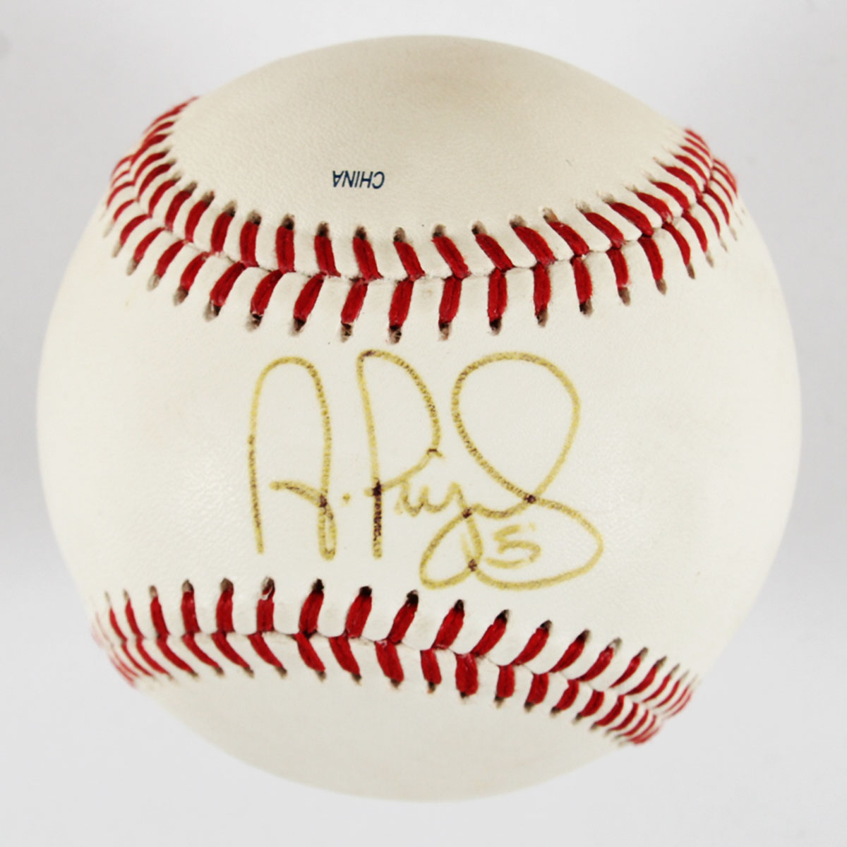Albert Pujols Signed Baseball Cardinals - COA JSA
