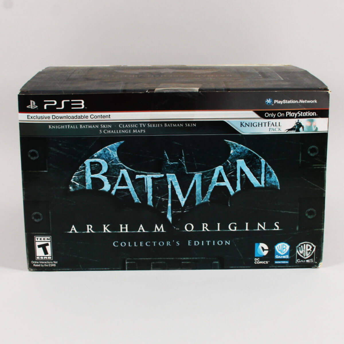 PlayStation 3 Batman Knight Fall Pack Arkham Origins PS3 Un-Opened Sealed Box