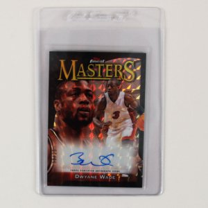 2023-24 Topps Finest Masters Auto Dwayne Wade Signed Card #MA-DW 19/25