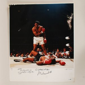Muhammad Ali Signed Photo 20x24 - COA JSA