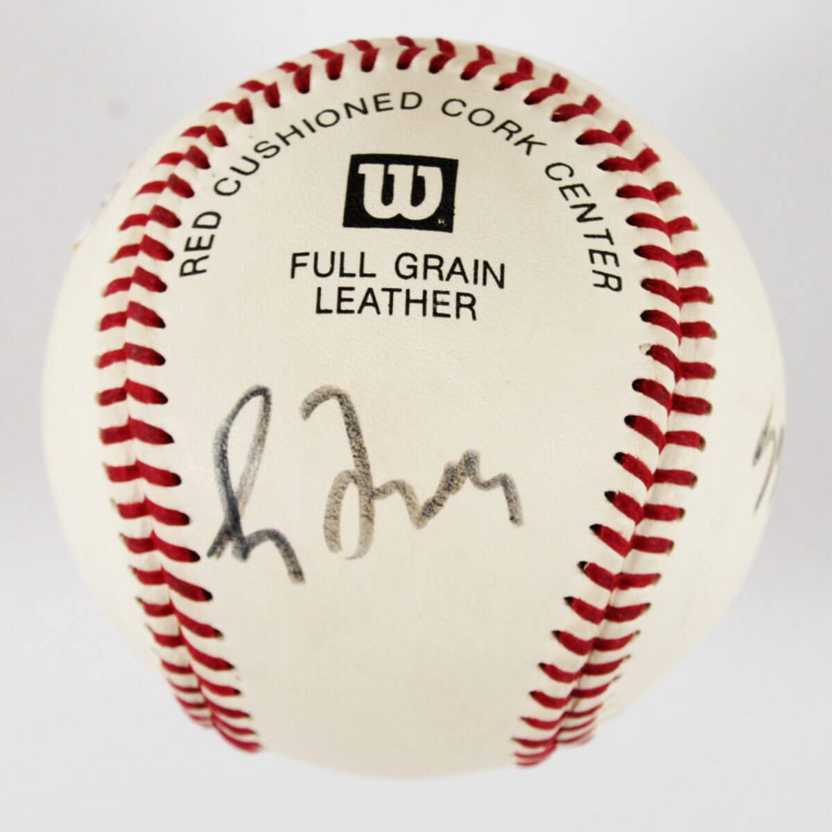 Greg Maddux Signed Baseball w/ Mike Maddux - COA JSA