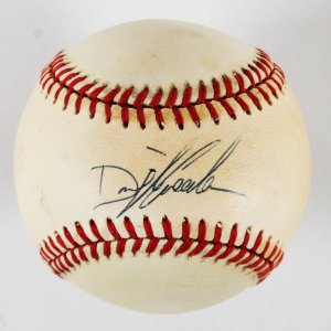 Dwight Gooden Signed Baseball Mets - COA JSA