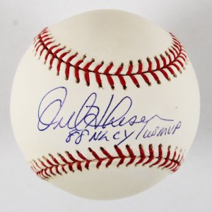 Orel Hershiser Signed Baseball Dodgers - COA PSA/DNA