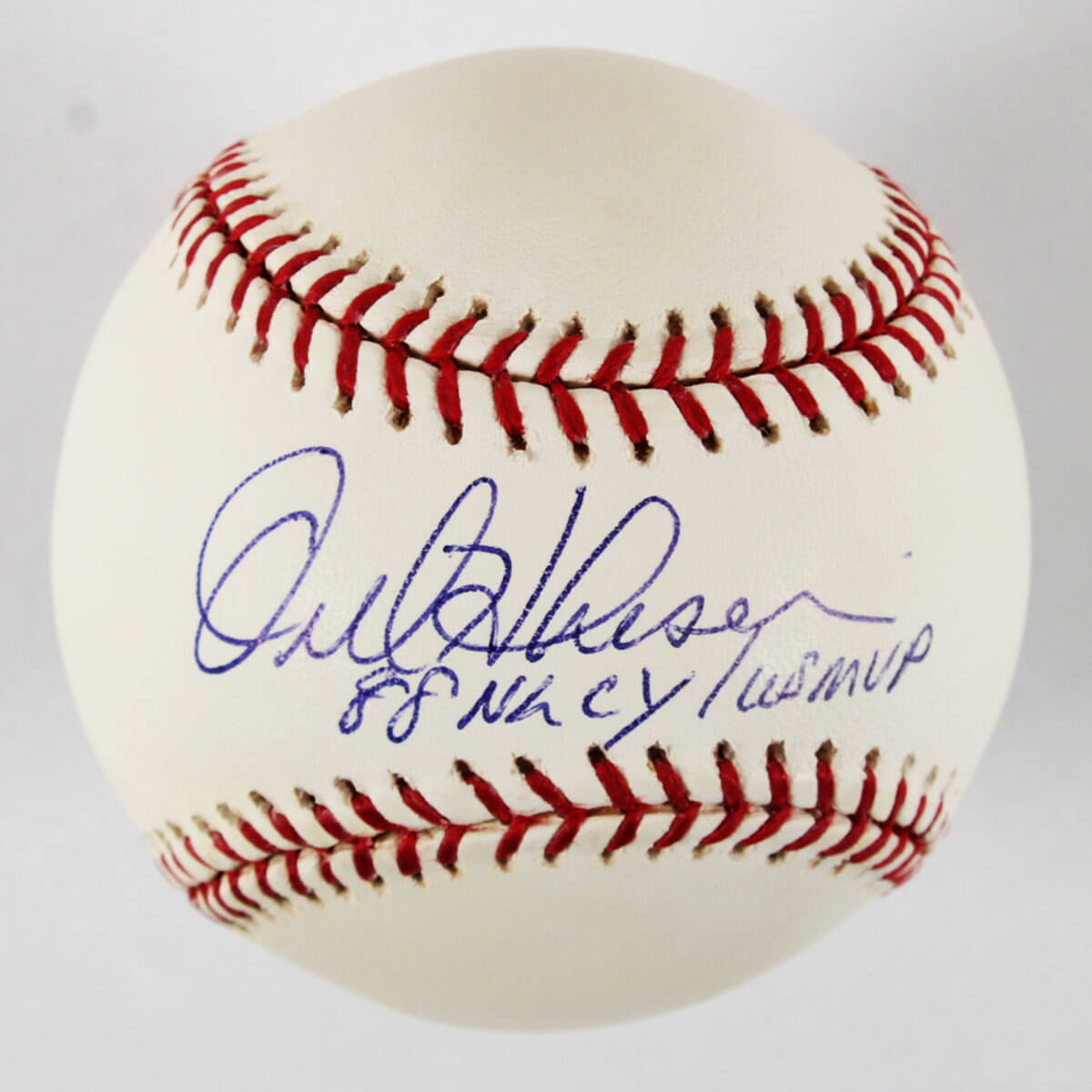 Orel Hershiser Signed Baseball Dodgers - COA PSA/DNA