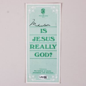 Muhammad Ali Signed Pamphlet - COA JSA