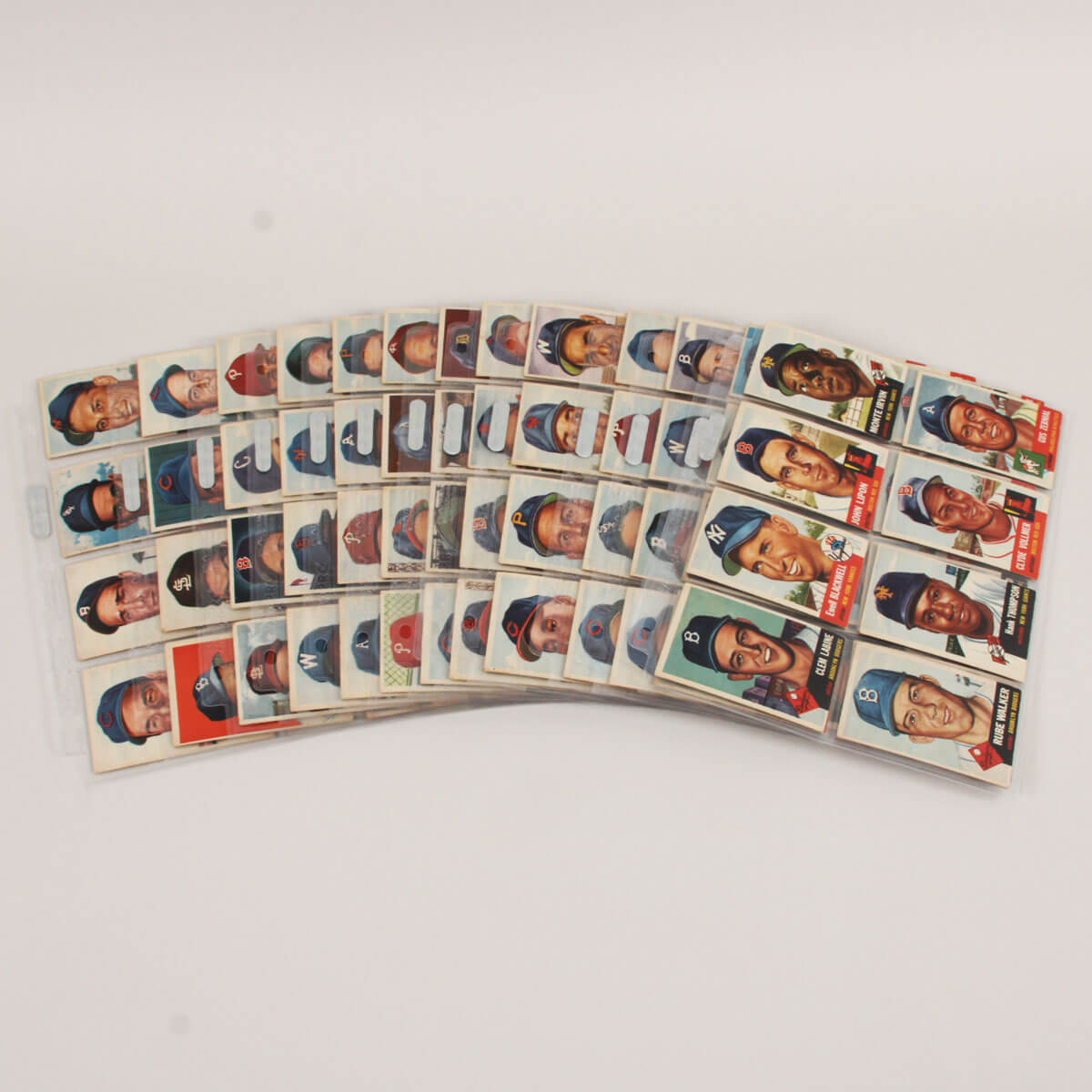 1953 Different Topps Baseball Lot of (104)  #'s 3-164 G-VG Condition