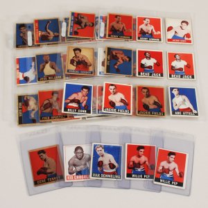 1948 Leaf Boxing Cards Lot of 41 assorted w/Stars Fair-Excellent