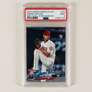 2018 Topps Complete Set Shohei Ohtani Rookie RC Graded Card Series 2 All-Star Game Edition #700 PSA 9