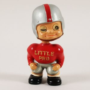 1960s Little Pro Bobblehead Red 8"