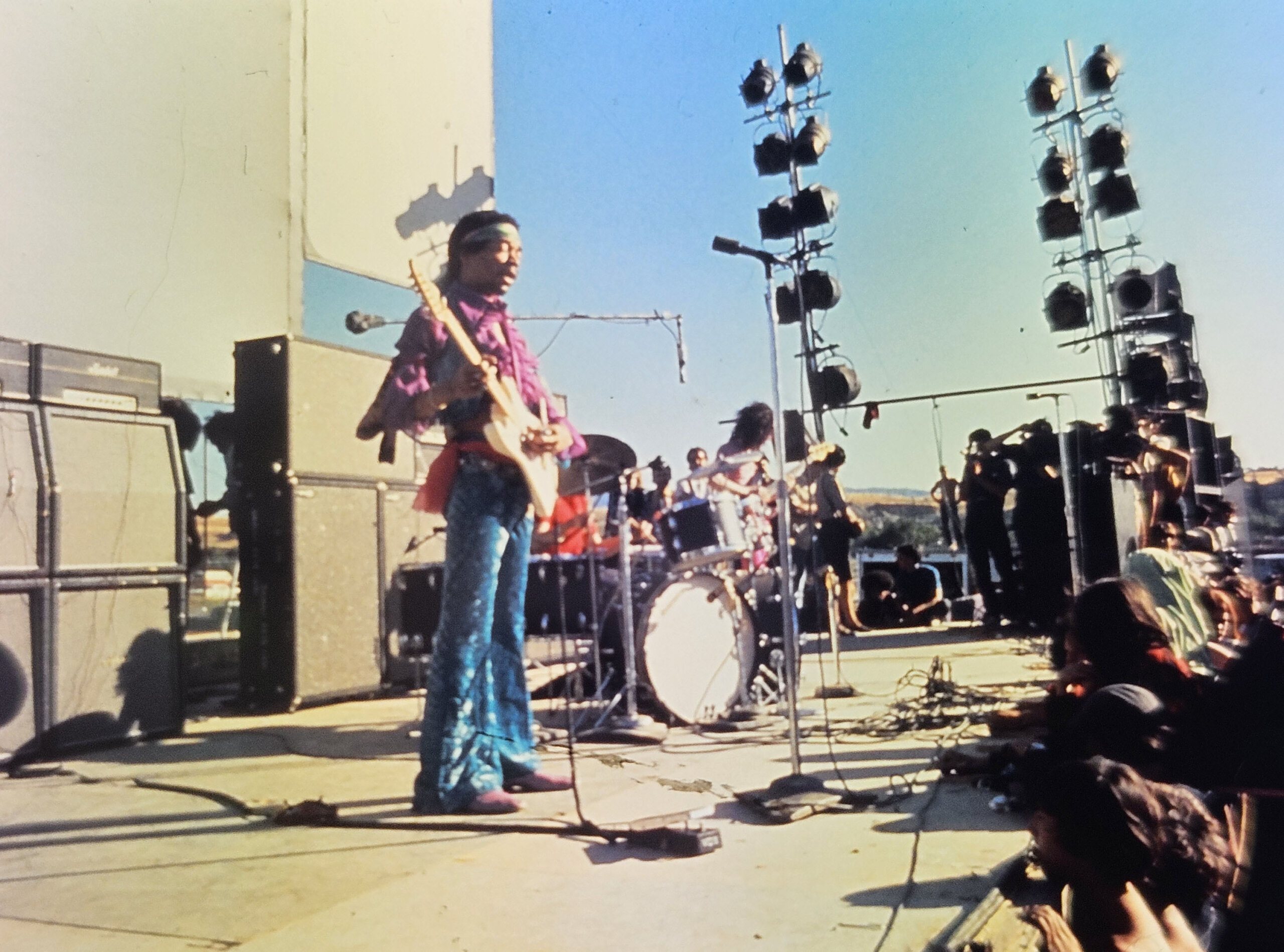 Jimi Hendrix Negative 1960s Concert From Famous Rock Photographer