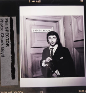 Phil Spector Negative 1960s-1970s From Famous Rock Photographer
