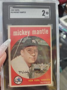 Mickey Mantle #10 Card SGC