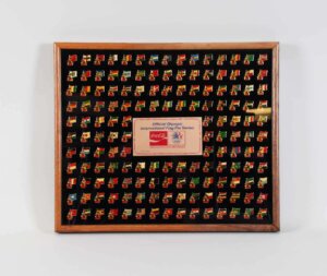 1984 Official Olympic International Flag Pin Series