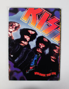 KISS Signed Concert Tour Program Gene Simmons, Paul Stanley etc. - COA JSA