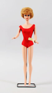 1962 Barbie Doll Ash Blonde Bubble Cut w/ Box Stock No. 850