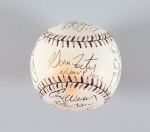 2002 All Star Game Team-Signed Baseball (17) Roy Cey, Earl Weaver, etc. - COA JSA