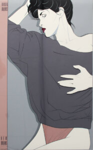 1987 Patrick Nagel Bergen Galleries Artwork Exhibition Posters Lot of 3