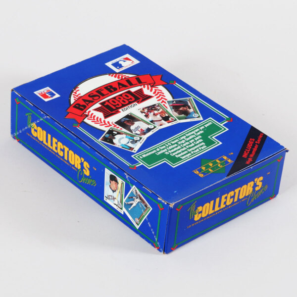 1989 Upper Deck Baseball Card Wax Box – Incl. High Number Series (36 Packs)