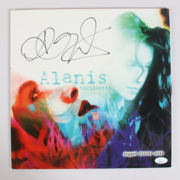 Alanis Morissette Signed Record Album - COA JSA