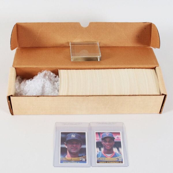 1984 Donruss Baseball Card Complete Set (660) Incl. Don Mattingly RC Rookie