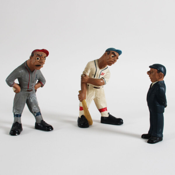1941 LL. Rittgers Baseball Statue Set (3)