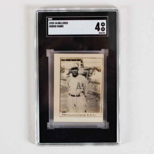 1923-24 Billiken Isidro Fabre Graded Card - SGC 4