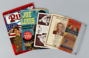 Joe Louis Boxing Legend Lot