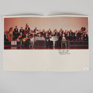 Frank Sinatra Signed Photo - COA JSA