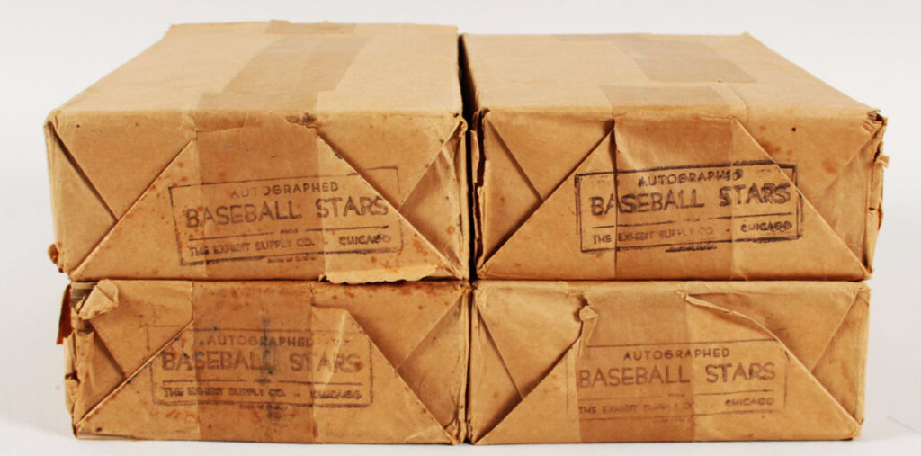 The East Coast Find: 1963 Exhibit Cards Unopened Boxes (4)