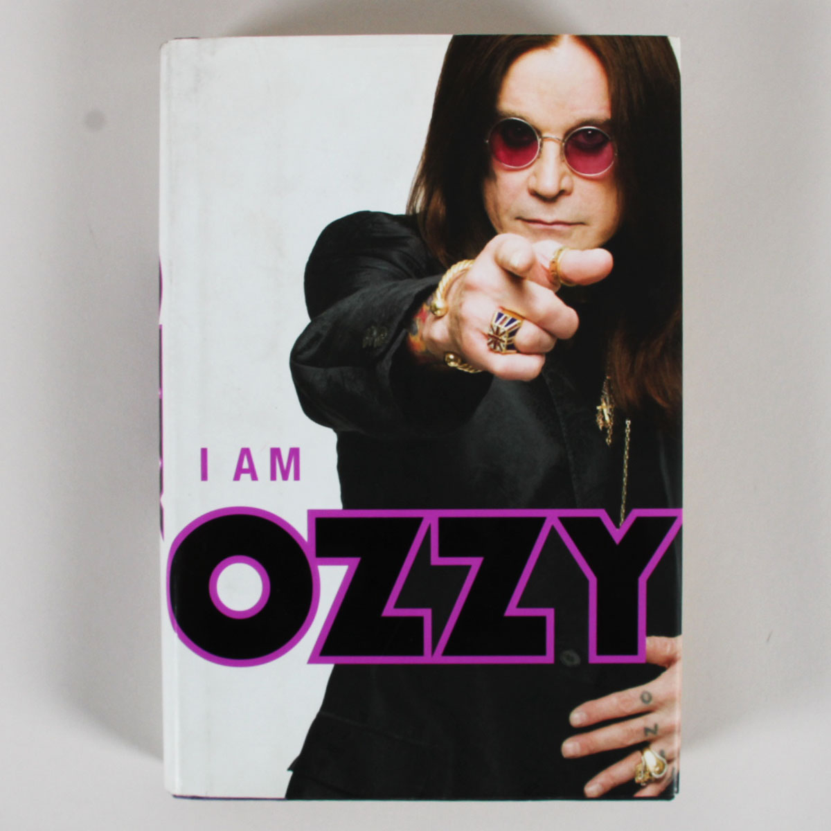 Ozzie Osbourne Signed Book "I Am Ozzy" COA JSA