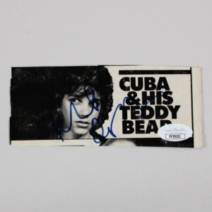 Robert De Niro Signed Cut COA JSA