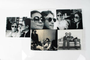 The Beatles - John Lennon & Yoko Ono -(5) 8x10 Reprint Photo Lot by David Spindel