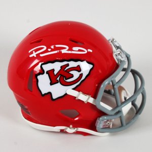Patrick Mahomes Signed Mini Helmet Chiefs - COA JSA