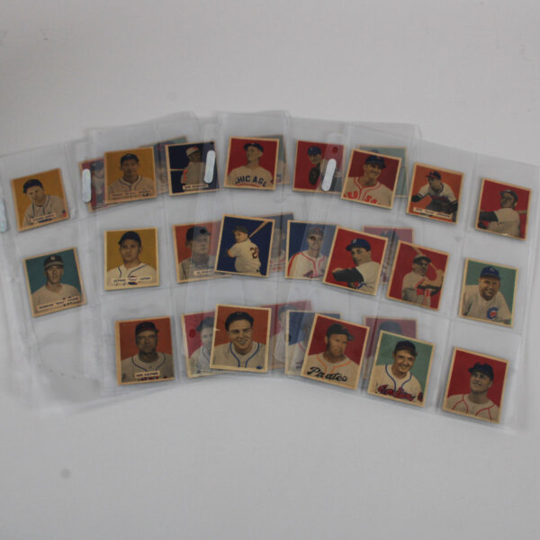 1949 Bowman Baseball Lot of 31 Different cards Vg/Ex-Ex
