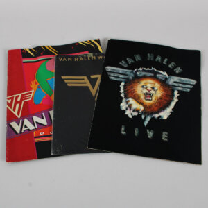 Van Halen Program Lot (3) 1982 Live Hide Your Sheep, 1981 Fair Warning & 1979 World Tour VH2