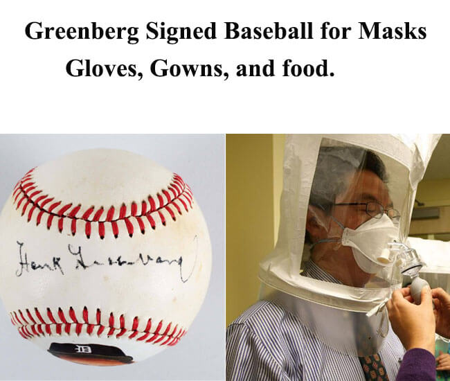 Yes! Buy Memorabilia and Donate Proceeds to Appreciate Covid-19 First Responders