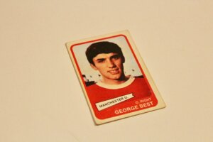 George Best Manchester United Original A&BC Football Card.  1968.