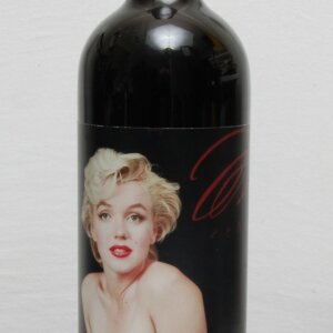 2000 Marilyn Monroe Merlot From Napa Valley Wine Bottle