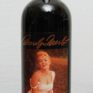 2001 Marilyn Monroe Merlot From Napa Valley Wine Bottle