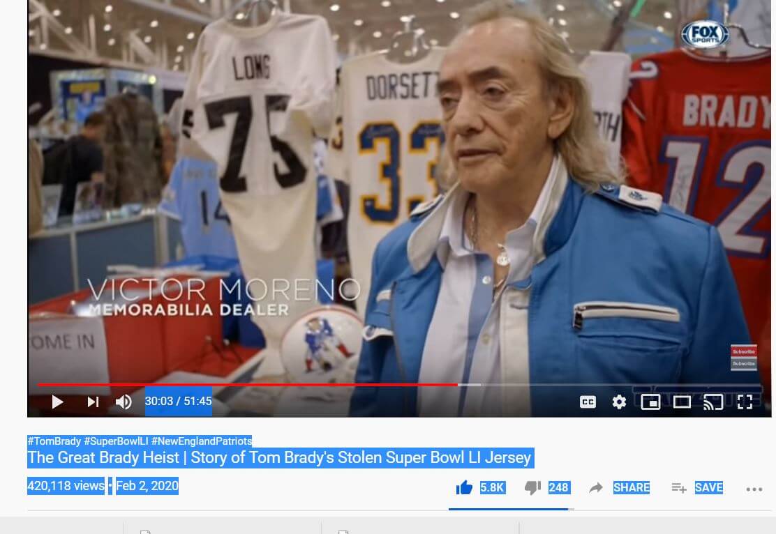 What do Tom Brady, Victor Moreno and Mauricio Ortega Have in Common?