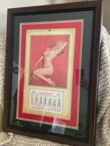 1955 Marilyn Monroe Pin-Up Full Calendar