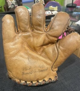 Babe Ruth Home Run Special Spalding Baseball Glove 1930s