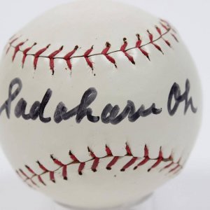 Japanese Home Run King - Sadaharu Oh Single-Signed Autographed Baseball (JSA Full LOA)