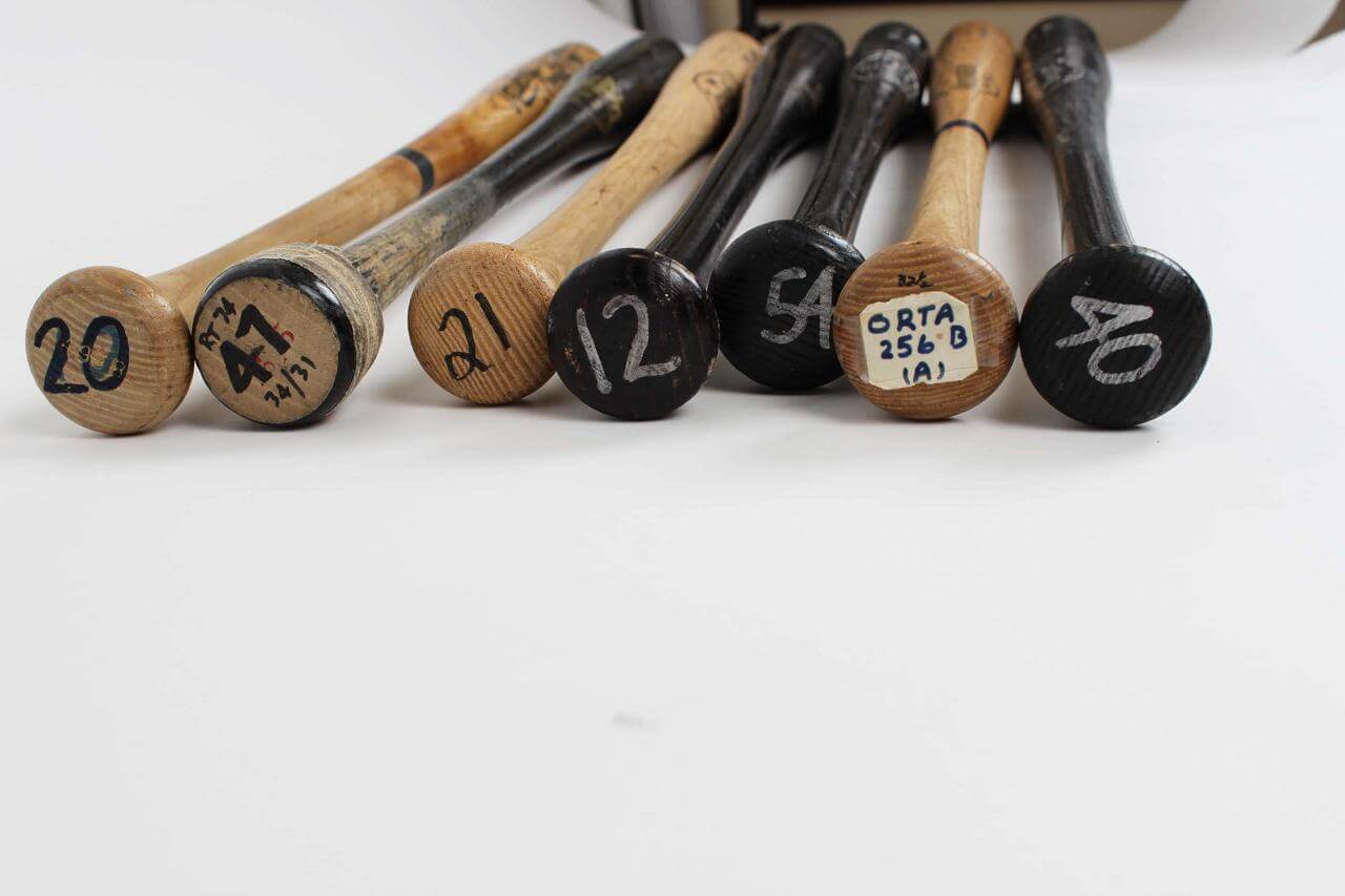Los Angeles Dodgers GameUsed Baseball Bat Lot of (7) Matt Luke, Kevin