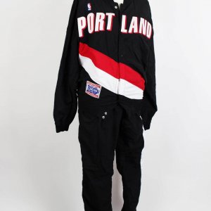 1991-92 Portland Trail Blazers - Danny Ainge Game- Worn Warm Up Shooting Jacket & Pants
